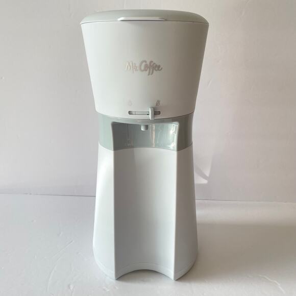 NEW Mr. Coffee Single Serve Iced Coffee Maker BVMC -ICMCG Light Gray - Picture 1 of 9